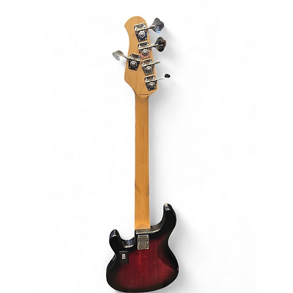 Used Sterling by Music Man Ray5 5 String RUBY RED BURST Electric Bass Guitar