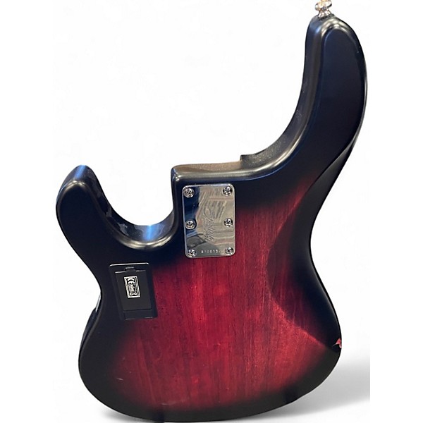 Used Sterling by Music Man Ray5 5 String RUBY RED BURST Electric Bass Guitar