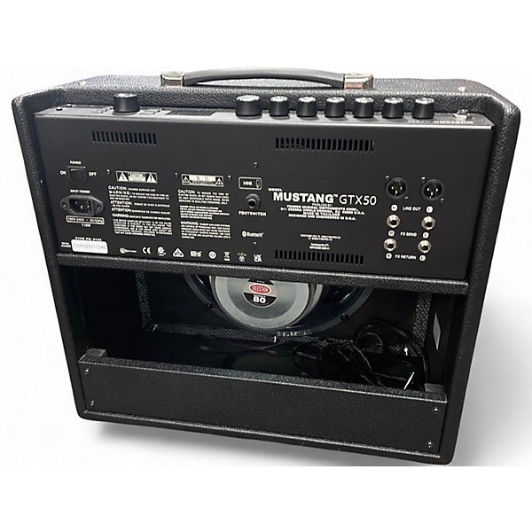 Used Fender GTX50 Mustang 1X12 Guitar Combo Amp