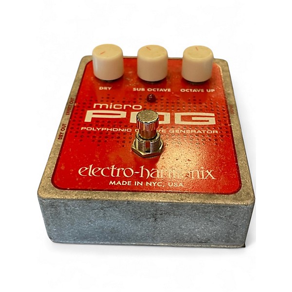 Used Electro-Harmonix Micro Pog Polyphonic Octave Generator Effect Pedal