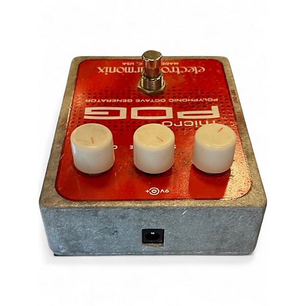 Used Electro-Harmonix Micro Pog Polyphonic Octave Generator Effect Pedal