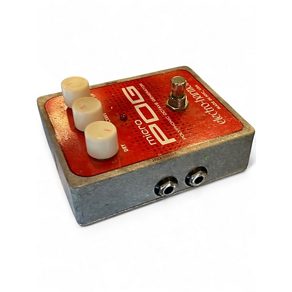 Used Electro-Harmonix Micro Pog Polyphonic Octave Generator Effect Pedal