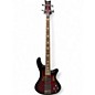 Used Schecter Guitar Research Stiletto Extreme 4 String Black Cherry Electric Bass Guitar thumbnail
