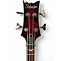 Used Schecter Guitar Research Stiletto Extreme 4 String Black Cherry Electric Bass Guitar