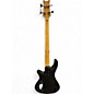 Used Schecter Guitar Research Stiletto Extreme 4 String Black Cherry Electric Bass Guitar