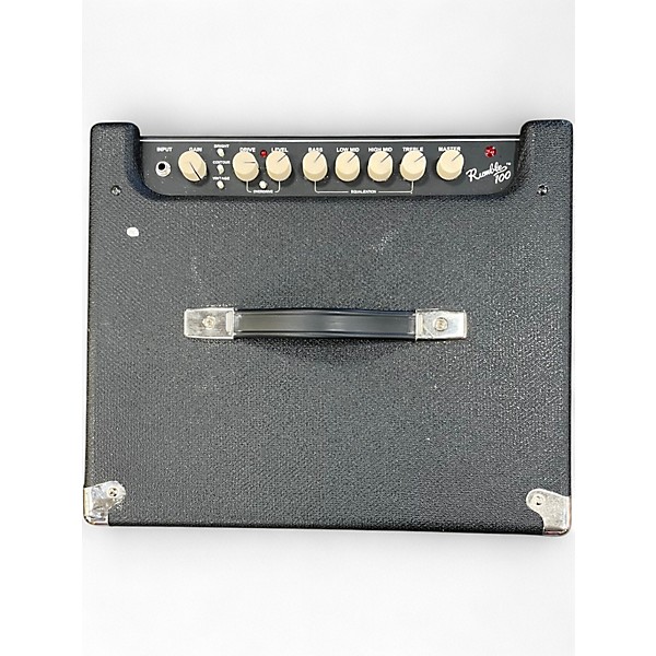 Used Fender Rumble 100 1x15 100W Bass Combo Amp