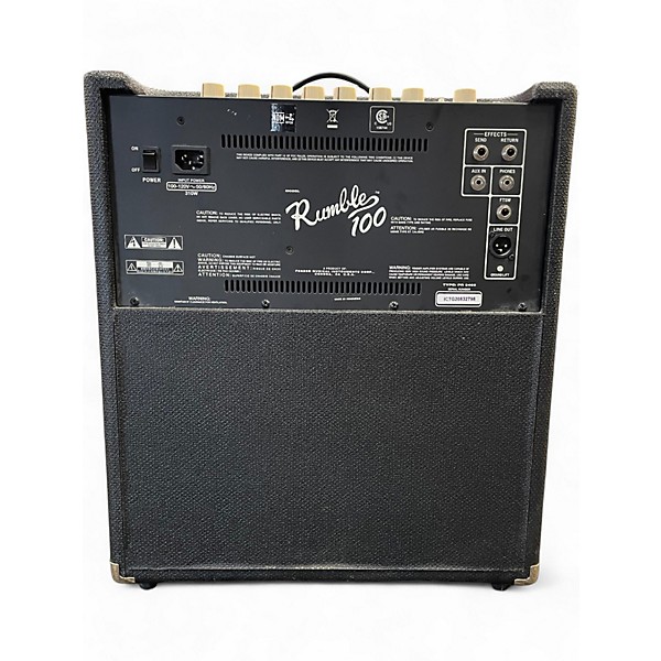 Used Fender Rumble 100 1x15 100W Bass Combo Amp