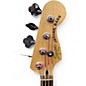 Used Squier Vintage Modified Jaguar Bass Special Crimson Red Transparent Electric Bass Guitar