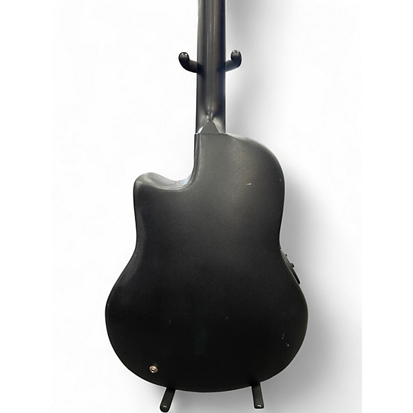 Used Ovation Celebrity CC2474 Black Acoustic Bass Guitar