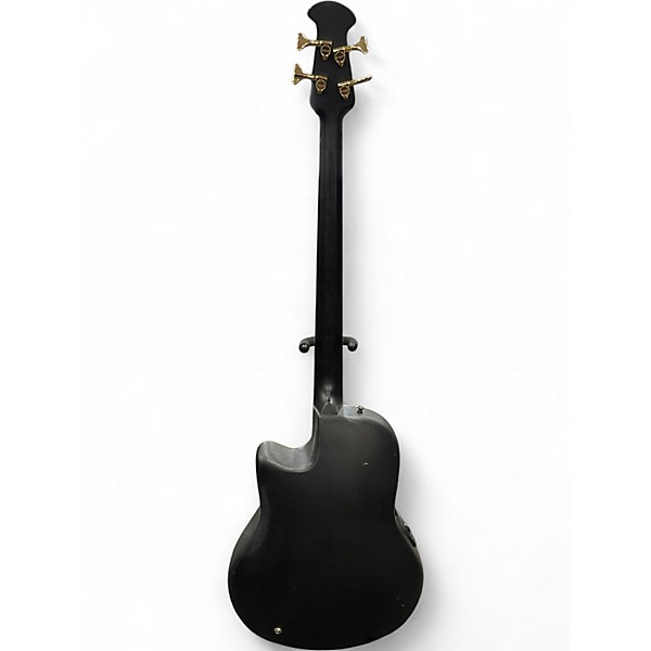 Used Ovation Celebrity CC2474 Black Acoustic Bass Guitar