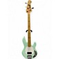 Used Sterling by Music Man Sub 4 Mint Green Electric Bass Guitar thumbnail