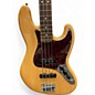 Used Fender FSR DELUXE JAZZ BASS Natural Electric Bass Guitar