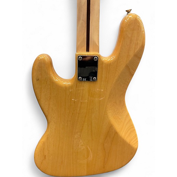 Used Fender FSR DELUXE JAZZ BASS Natural Electric Bass Guitar