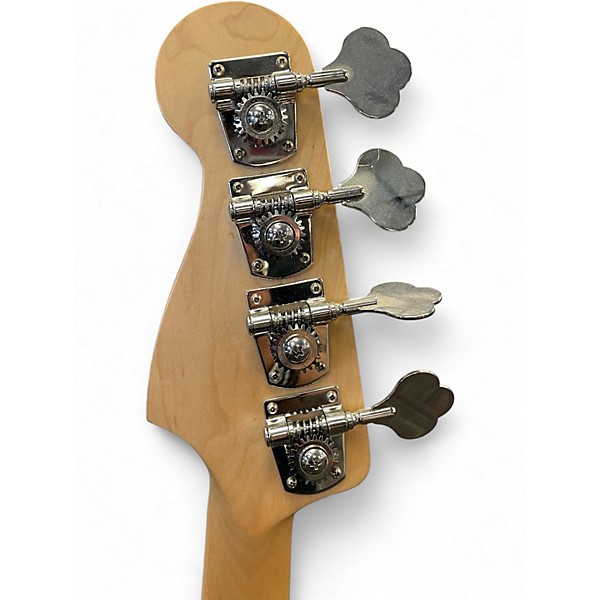 Used Fender FSR DELUXE JAZZ BASS Natural Electric Bass Guitar