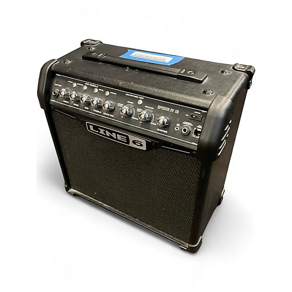 Used Line 6 Spider IV 15W 1X8 Guitar Combo Amp