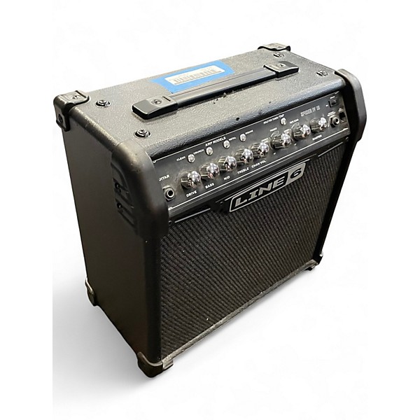 Used Line 6 Spider IV 15W 1X8 Guitar Combo Amp