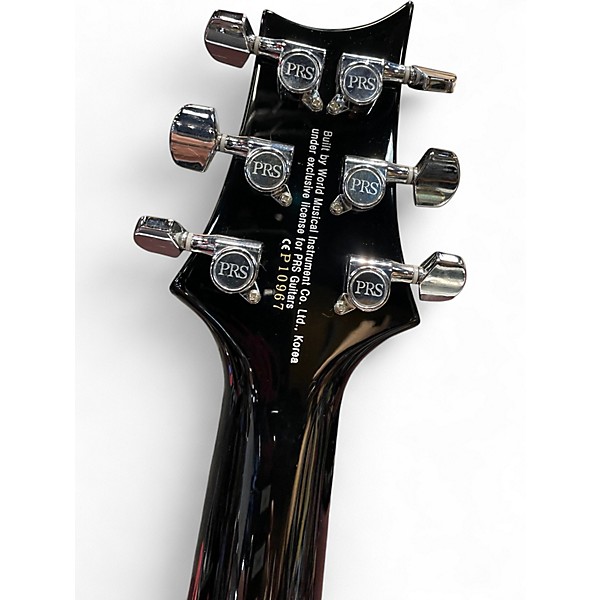 Used 2020s PRS Santana Signature Blue Solid Body Electric Guitar