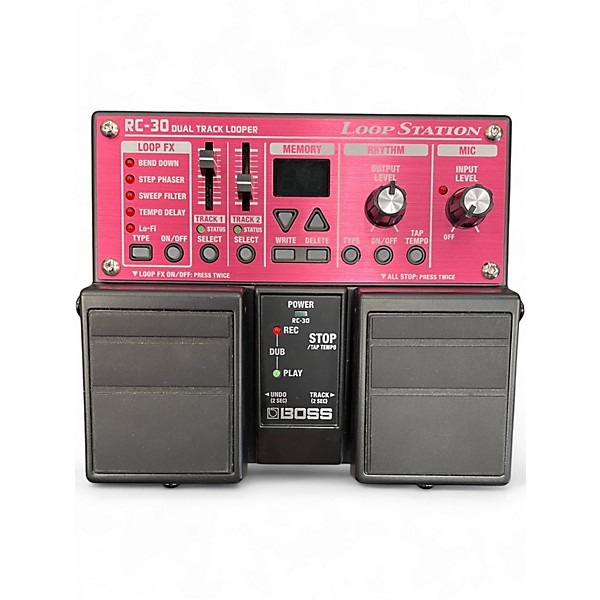Used BOSS RC30 Loop Station Twin Pedal