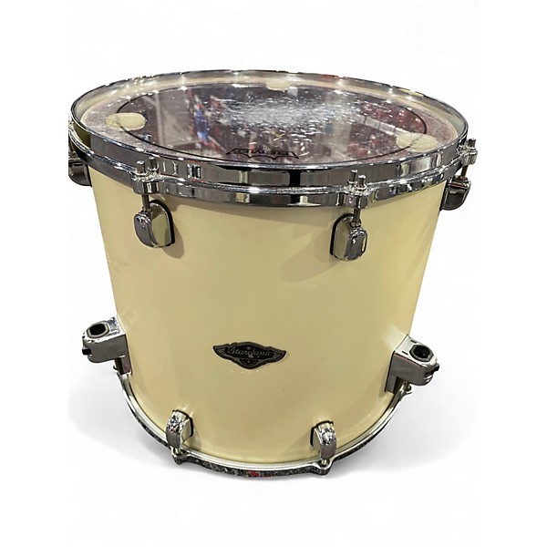 Used Tama 3 Piece Starclassic Piano White Drum Kit