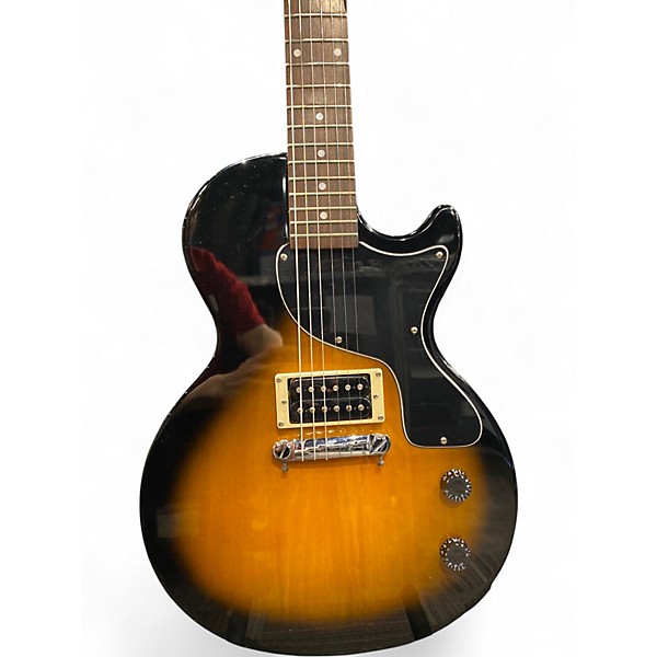 Used Epiphone Les Paul Junior 2 Color Sunburst Solid Body Electric Guitar