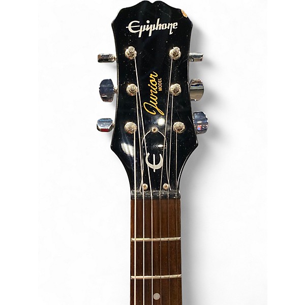 Used Epiphone Les Paul Junior 2 Color Sunburst Solid Body Electric Guitar