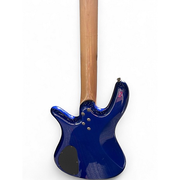 Used Spector NS2000 Blue Electric Bass Guitar