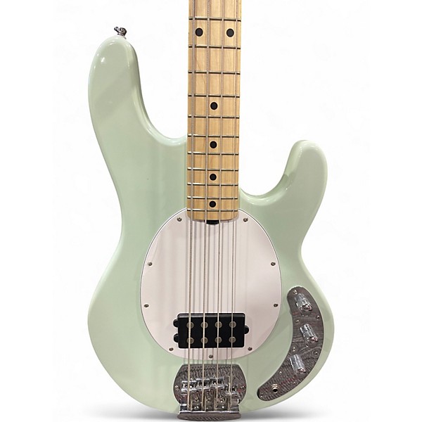 Used Sterling by Music Man SUB SERIES STINGRAY Surf Green Electric Bass Guitar