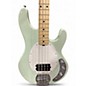 Used Sterling by Music Man SUB SERIES STINGRAY Surf Green Electric Bass Guitar