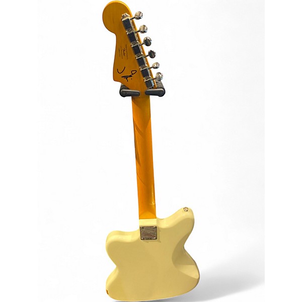 Used Squier J Mascis Jazzmaster Olympic White Solid Body Electric Guitar