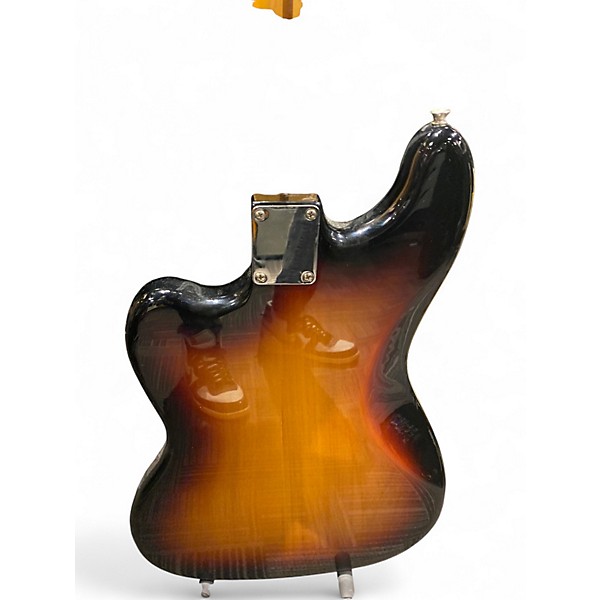 Used Fender Pawn Shop Bass VI 3 Color Sunburst Electric Bass Guitar