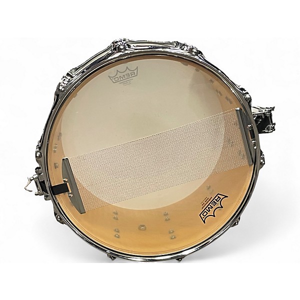 Used DW 8X14 Performance Series Steel Snare Diamond nebula Drum