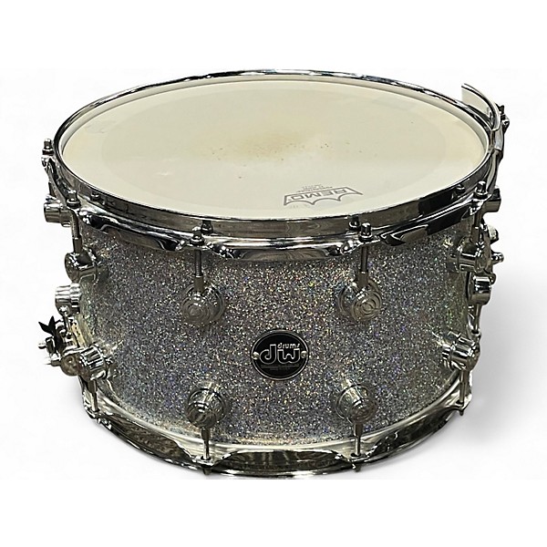Used DW 8X14 Performance Series Steel Snare Diamond nebula Drum