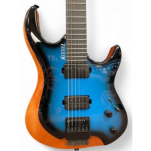 Used Kiesel Osiris 6 Blue Solid Body Electric Guitar
