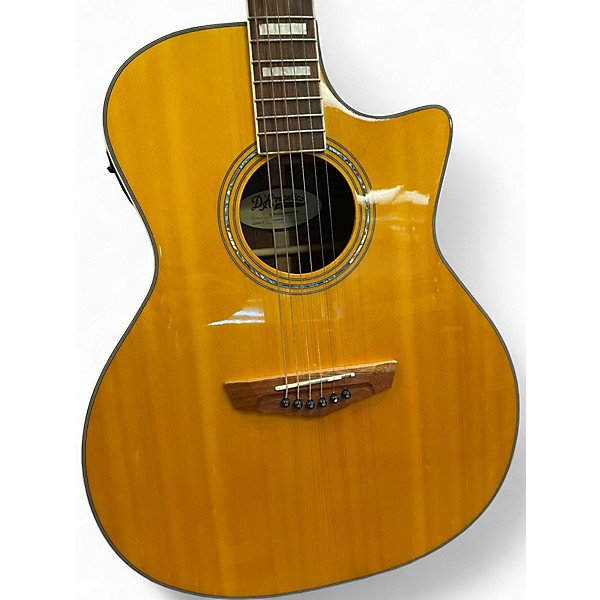 Used D'Angelico bowery Natural Acoustic Guitar