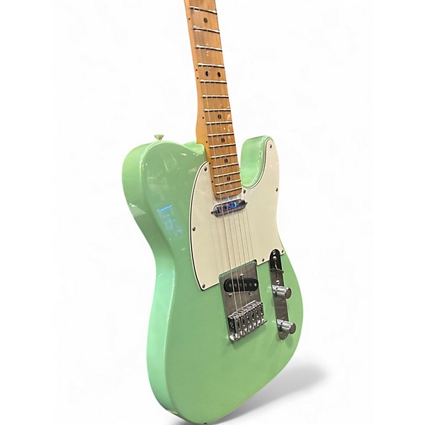 Used 2021 Fender Player Telecaster Surf Pearl Solid Body Electric Guitar