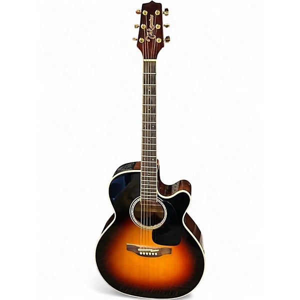 Used Takamine GN51CE 2 Color Sunburst Acoustic Electric Guitar