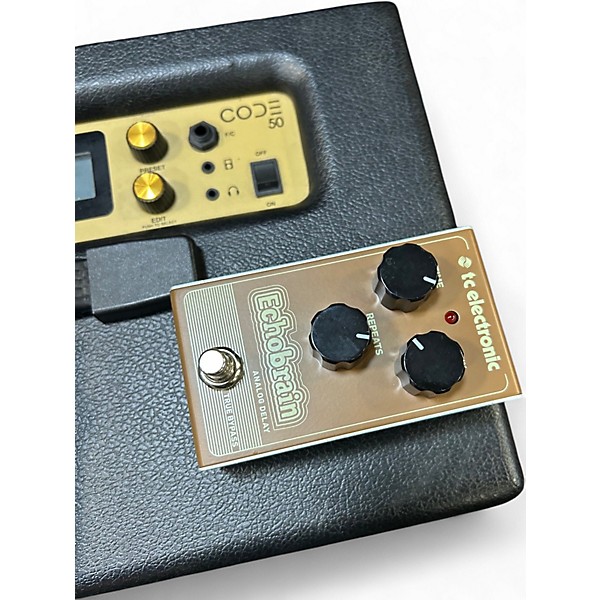 Used TC Electronic Echobrain Analog Delay Effect Pedal
