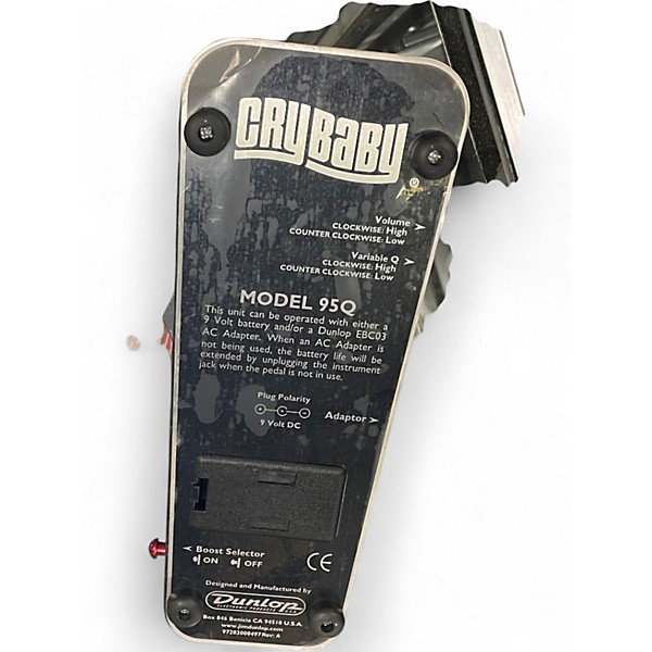 Used Dunlop CRYBABY 95Q Effect Pedal