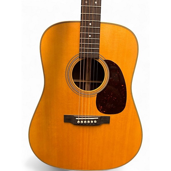 Used Martin D28 Natural Acoustic Guitar