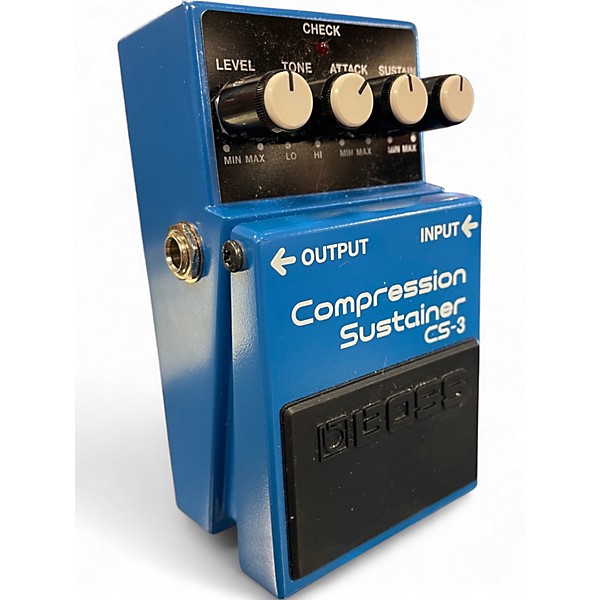 Used BOSS CS3 Compressor Sustainer Effect Pedal