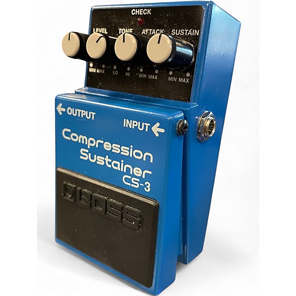 Used BOSS CS3 Compressor Sustainer Effect Pedal