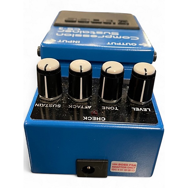 Used BOSS CS3 Compressor Sustainer Effect Pedal