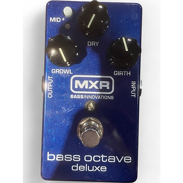Used MXR M288 Bass Octave Deluxe Bass Effect Pedal