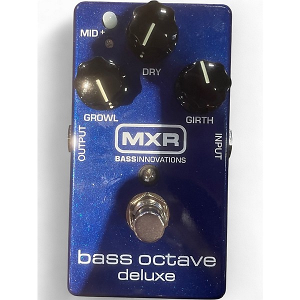 Used MXR M288 Bass Octave Deluxe Bass Effect Pedal
