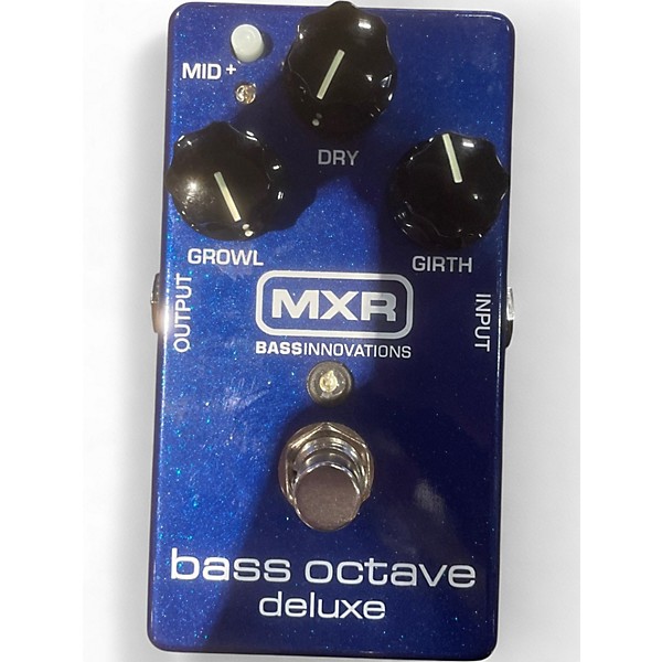 Used MXR M288 Bass Octave Deluxe Bass Effect Pedal