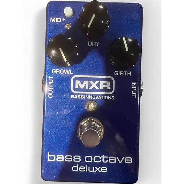 Used MXR M288 Bass Octave Deluxe Bass Effect Pedal