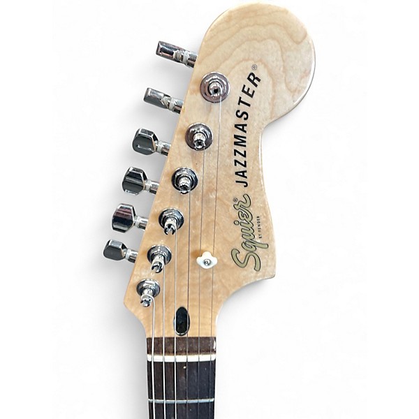 Used Squier Jazzmaster Affinity Burgundy Mist Solid Body Electric Guitar