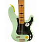 Used Squier Classic Vibe 1970S Precision Bass Surf Green Electric Bass Guitar