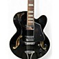 Used 2010s Ibanez AFS75 Artcore Black Hollow Body Electric Guitar