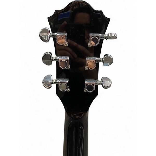 Used 2010s Ibanez AFS75 Artcore Black Hollow Body Electric Guitar